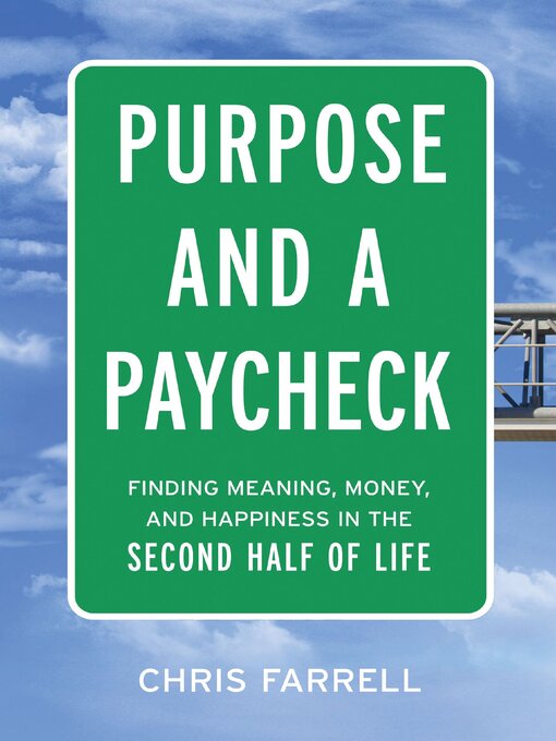 Cover image for Purpose and a Paycheck